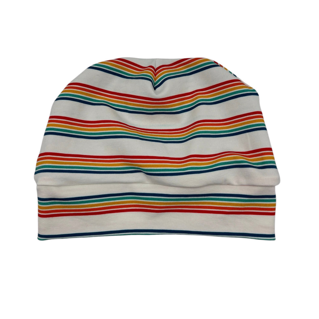 Beanie Hat in Little Kid: Rainbow Stripes