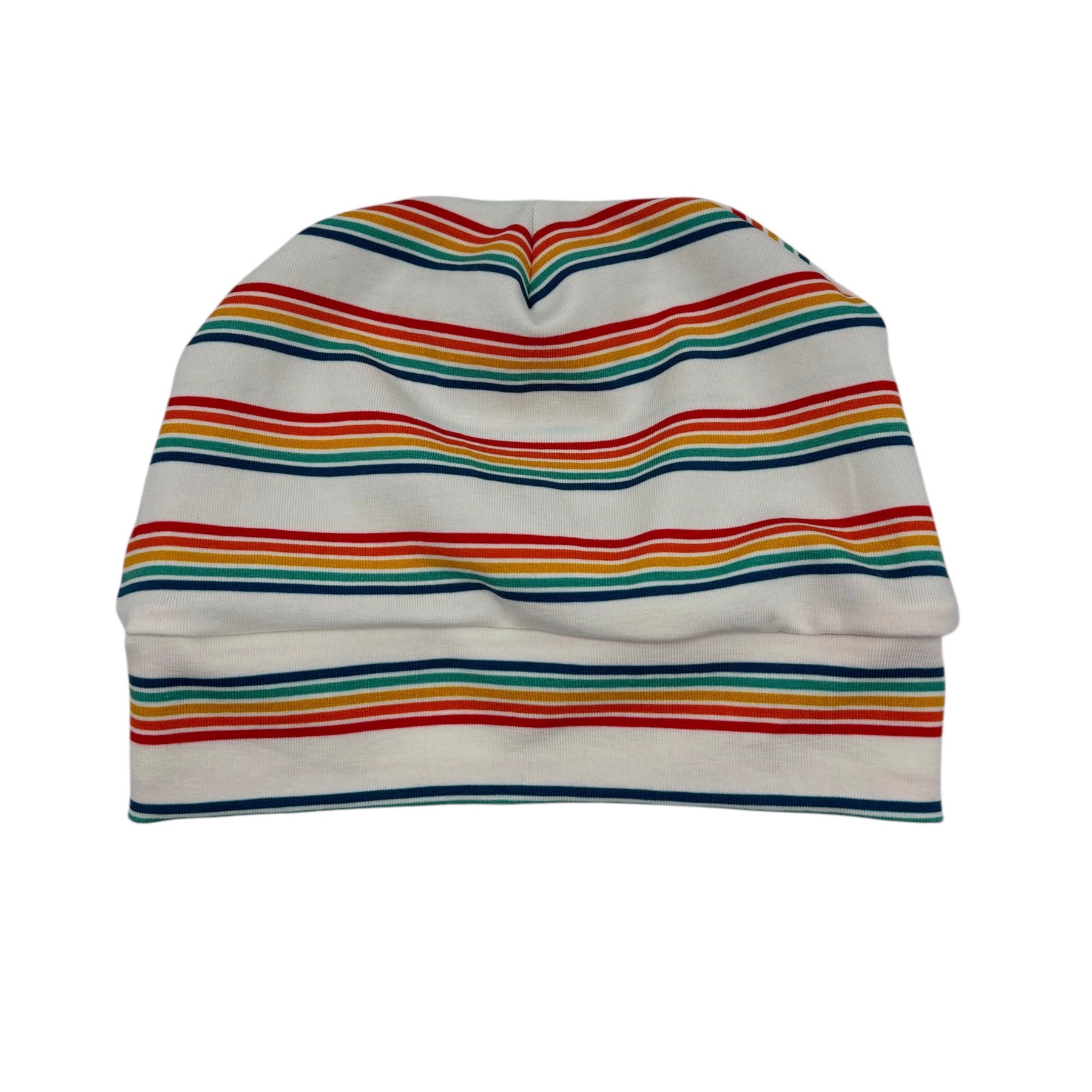 Beanie Hat in Little Kid: Rainbow Stripes