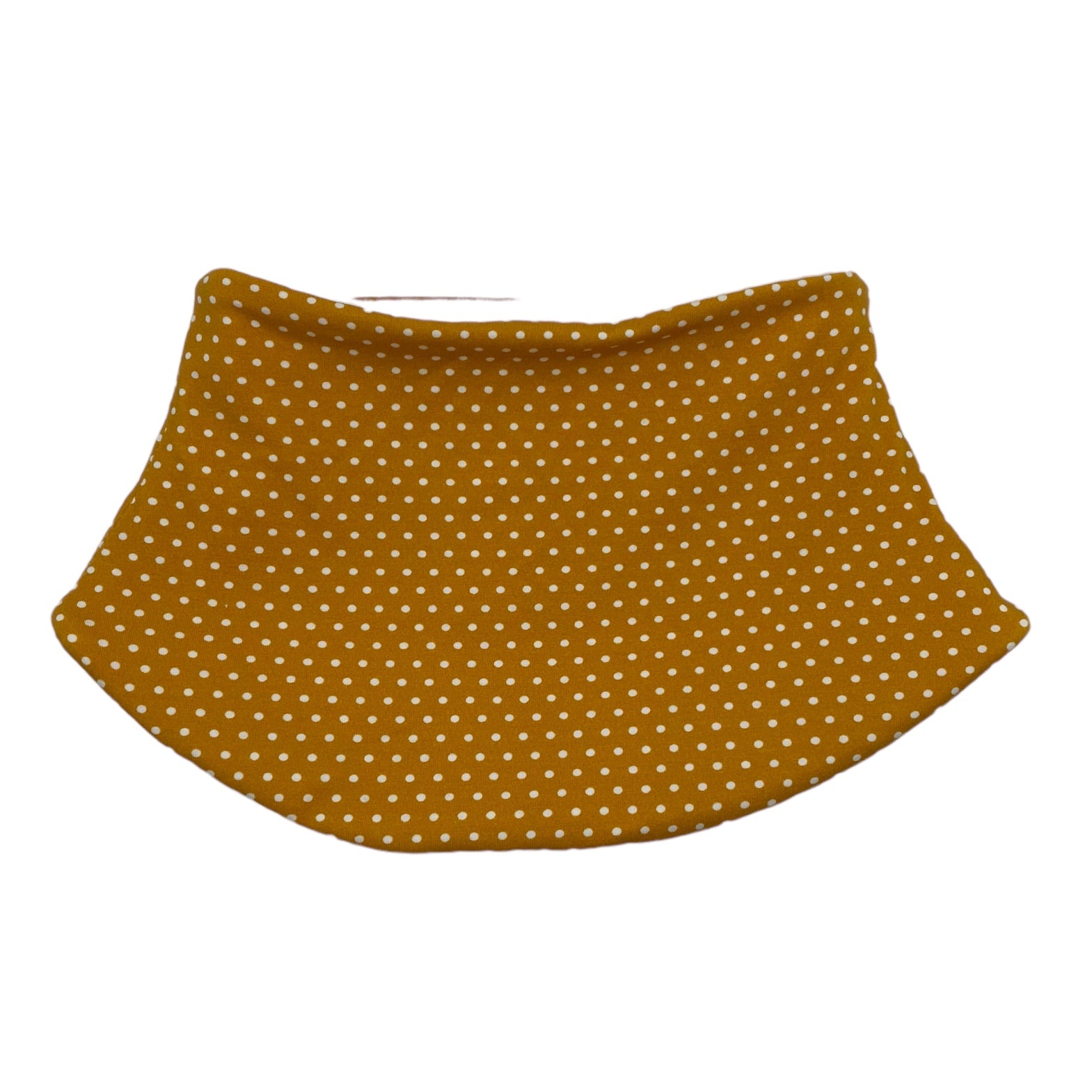 Adult Handmade Neck Warmer Dots on Yellow