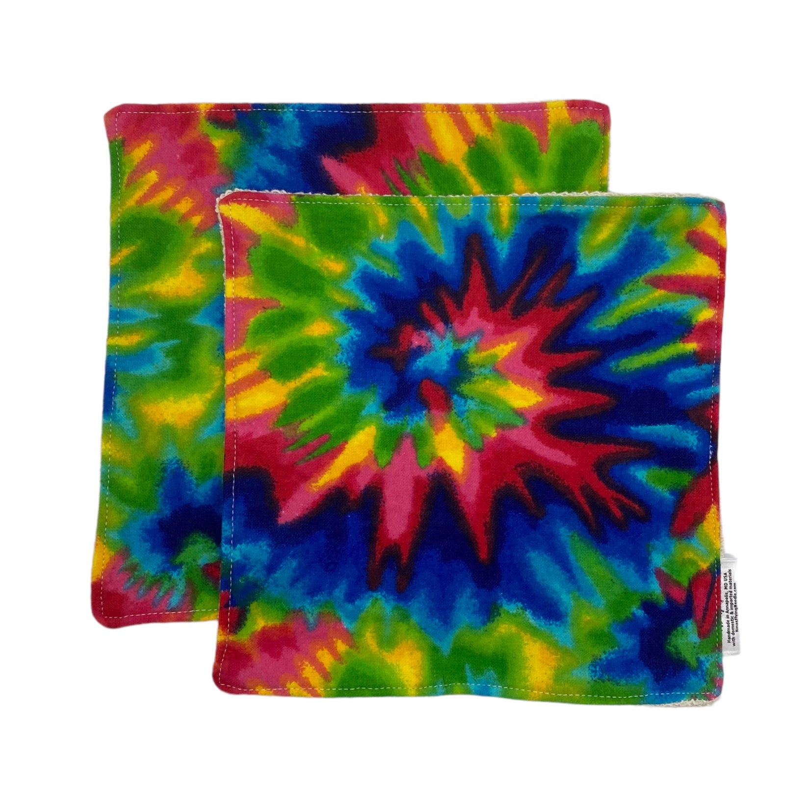 Wash Cloth - Regular - Tie Dye Colorful