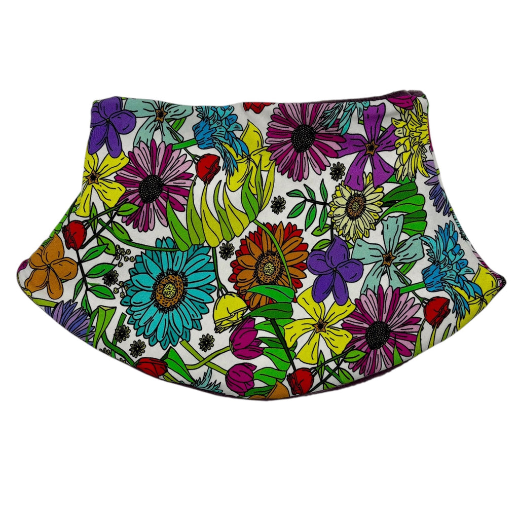 Adult Handmade Neck Warmer Floral Wild Flowers