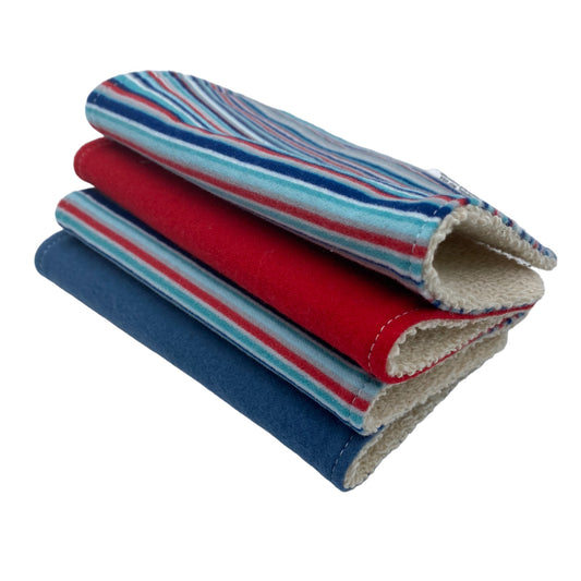 Wash Cloths - Minis - Stripes Combo