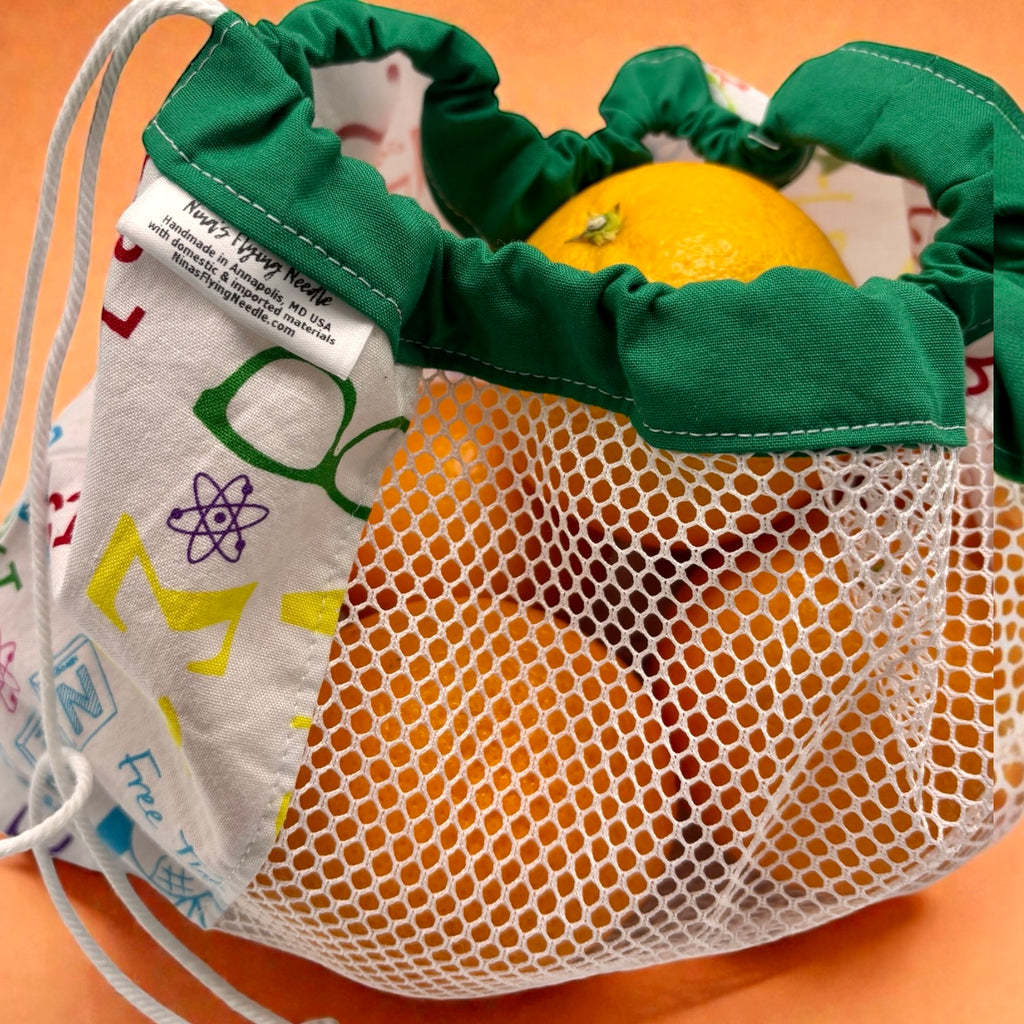 Medium Produce Bag Science and Math