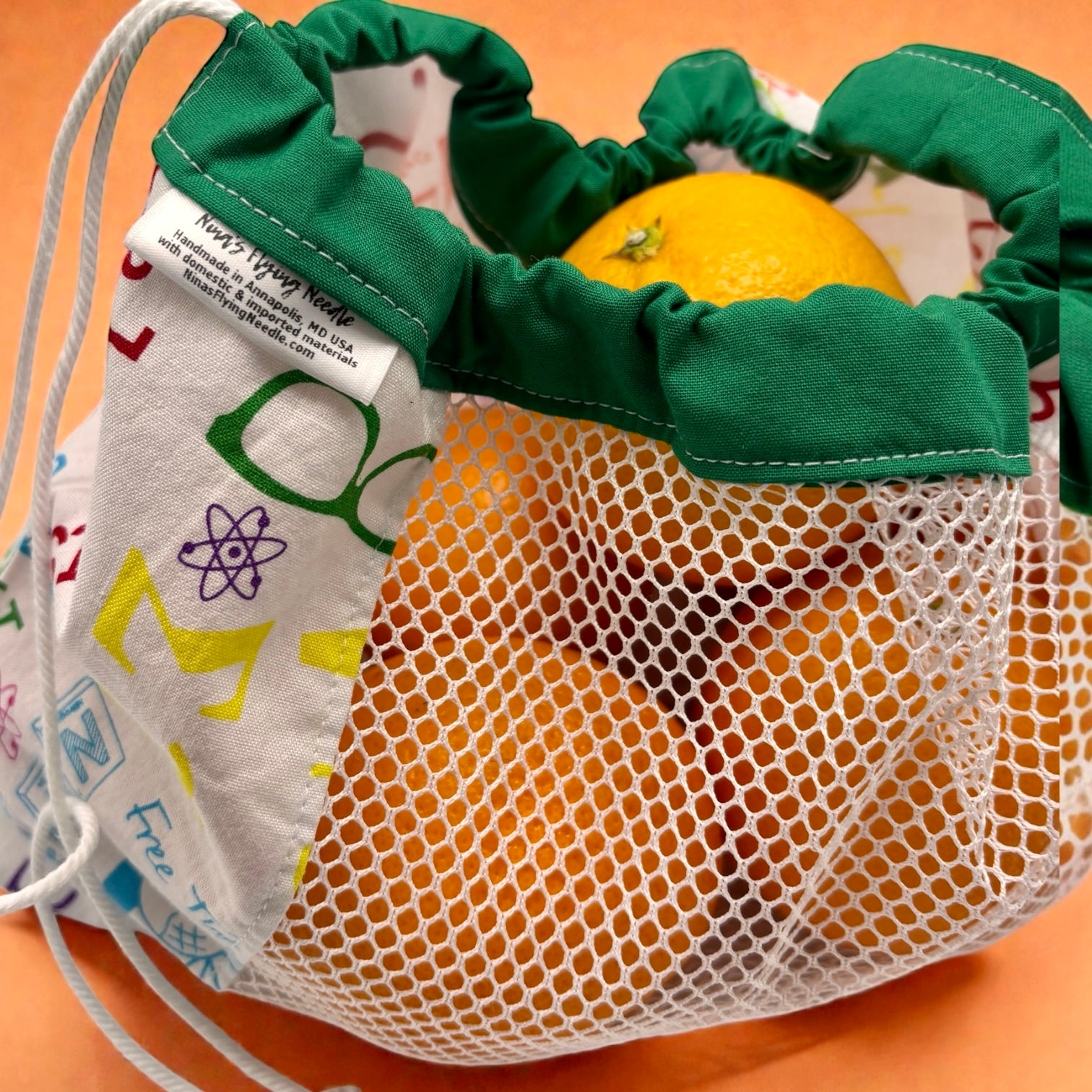 Medium Produce Bag Science and Math