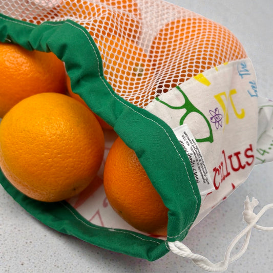 Medium Produce Bag Science and Math
