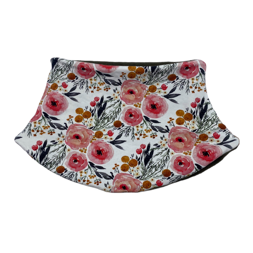 Adult Handmade Neck Warmer Floral Bouquet