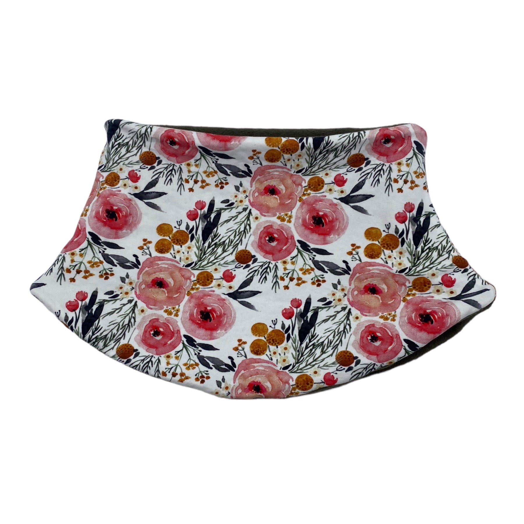 Adult Handmade Neck Warmer Floral Bouquet