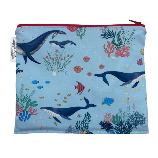 Small Sized Wet Bag Underwater Whales and Corals