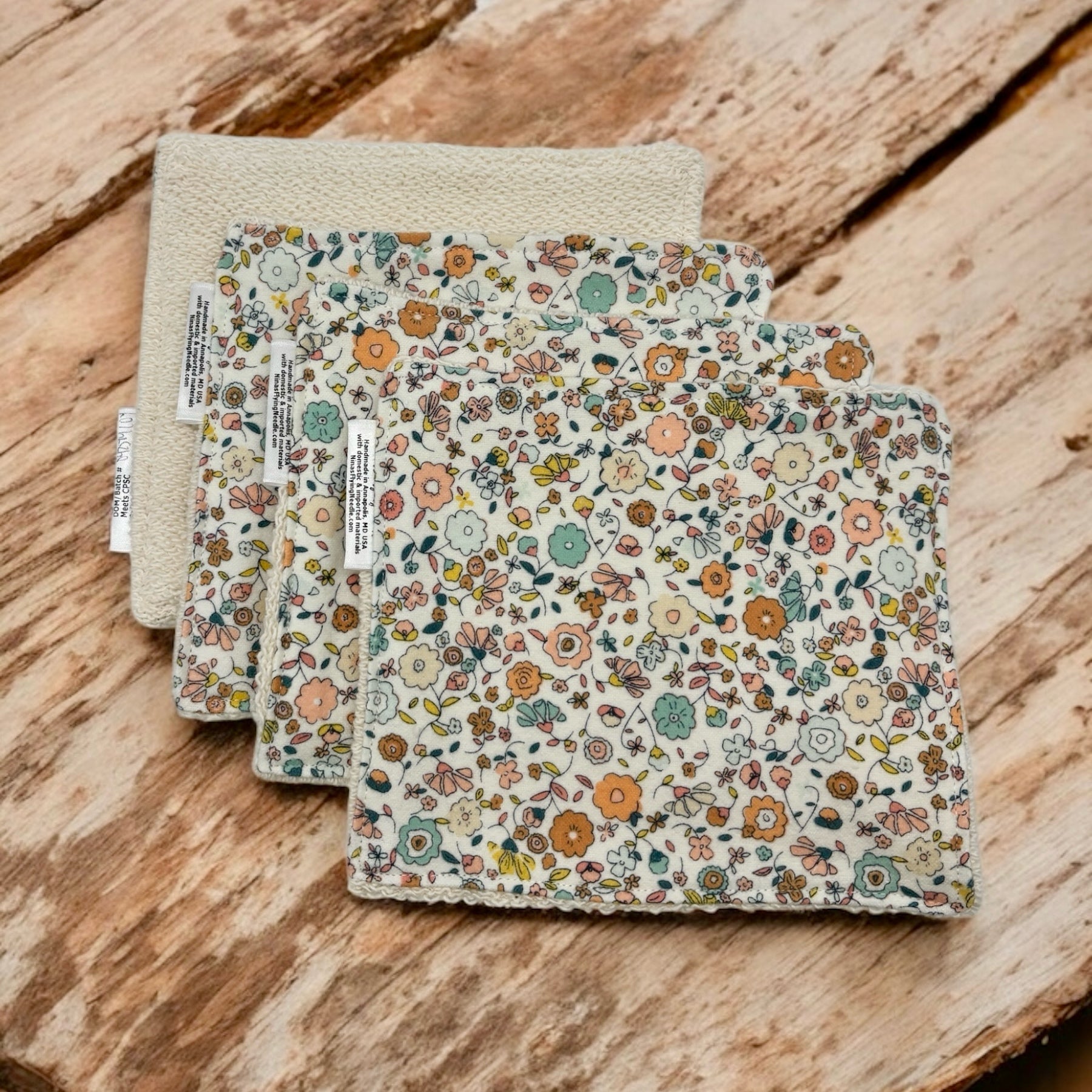 Wash Cloths - Minis - Florals