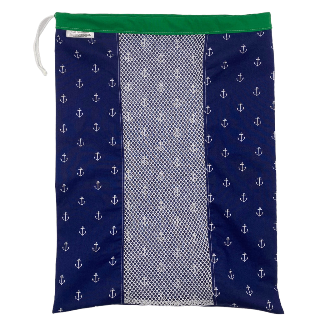 Large Produce Bag Anchors on Navy