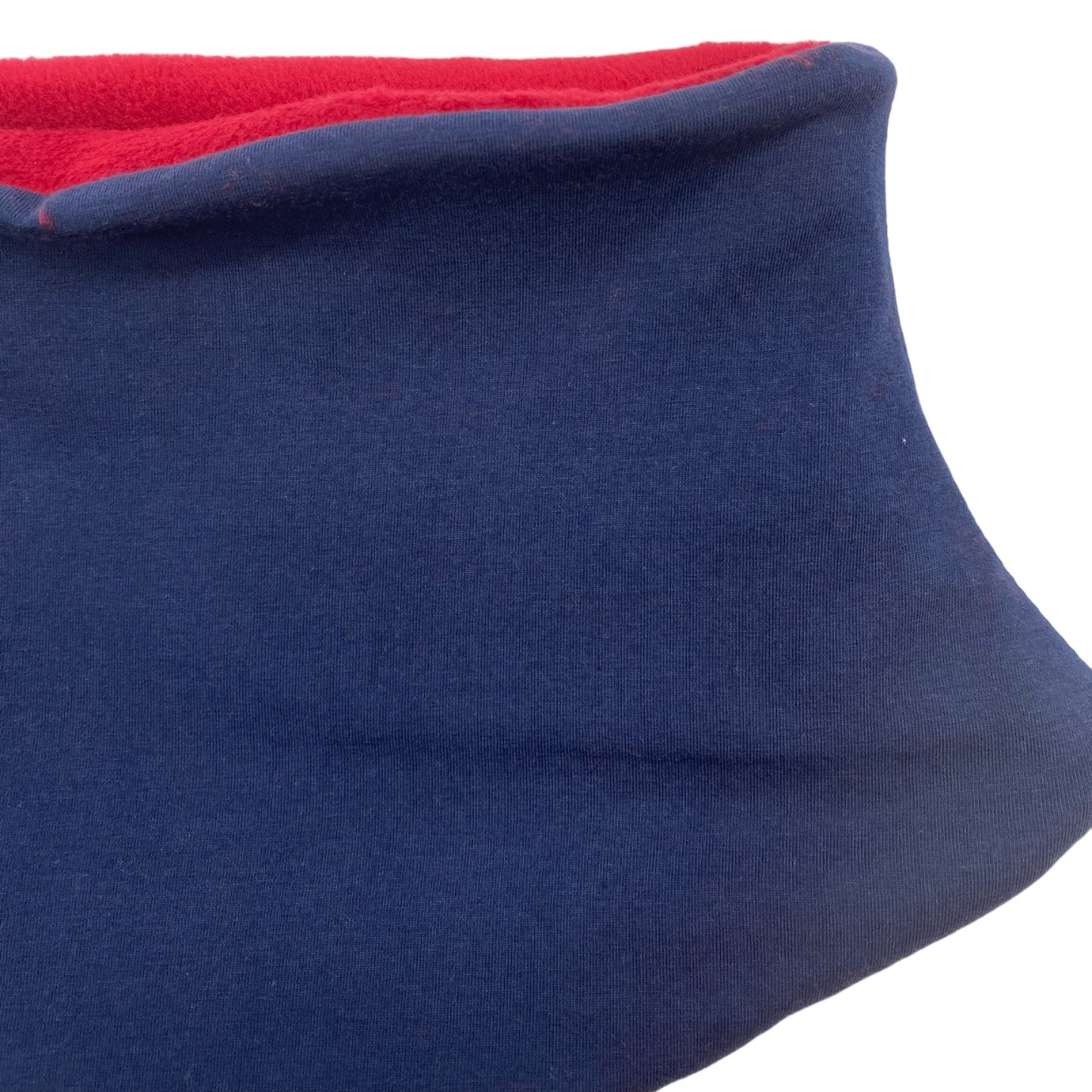 Adult Handmade Neck Warmer Solid Navy Blue (multiple liners available)