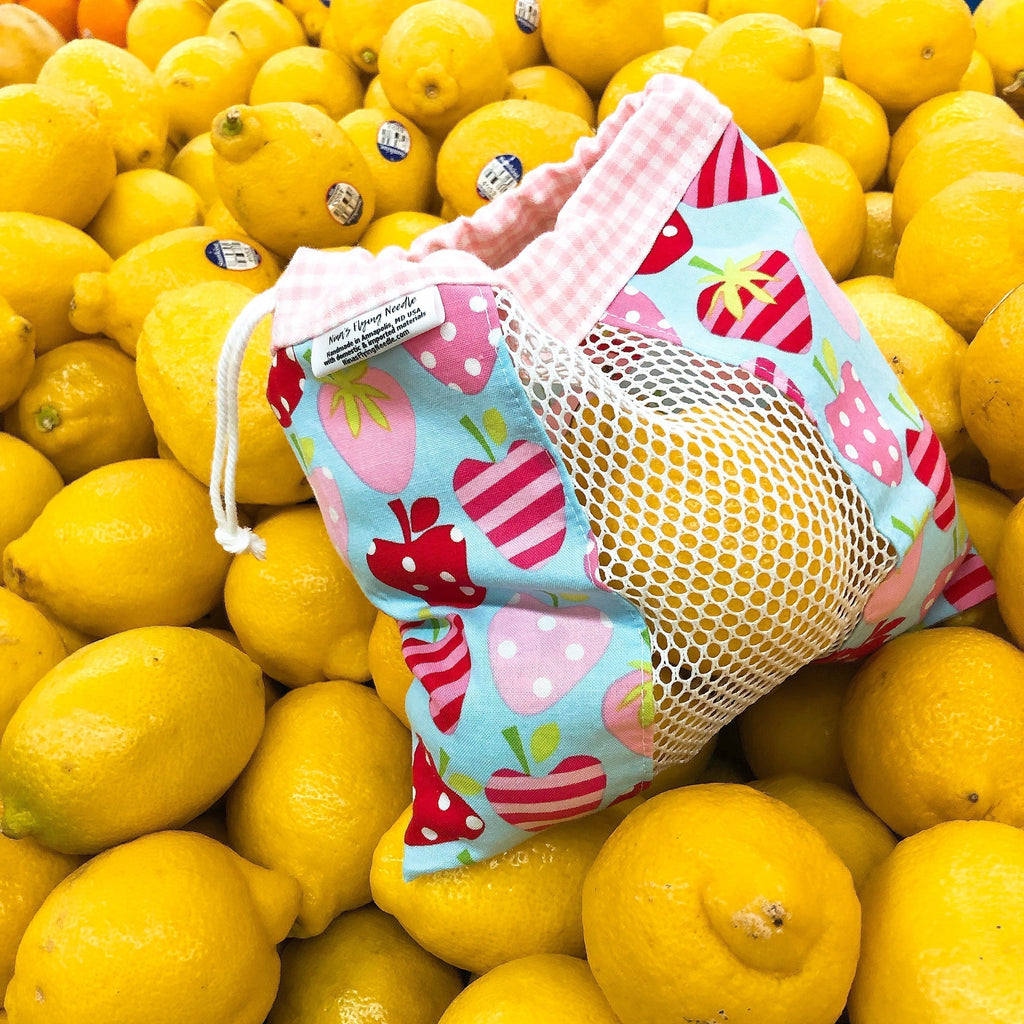 Small Produce Bag Song Birds and Butterflies