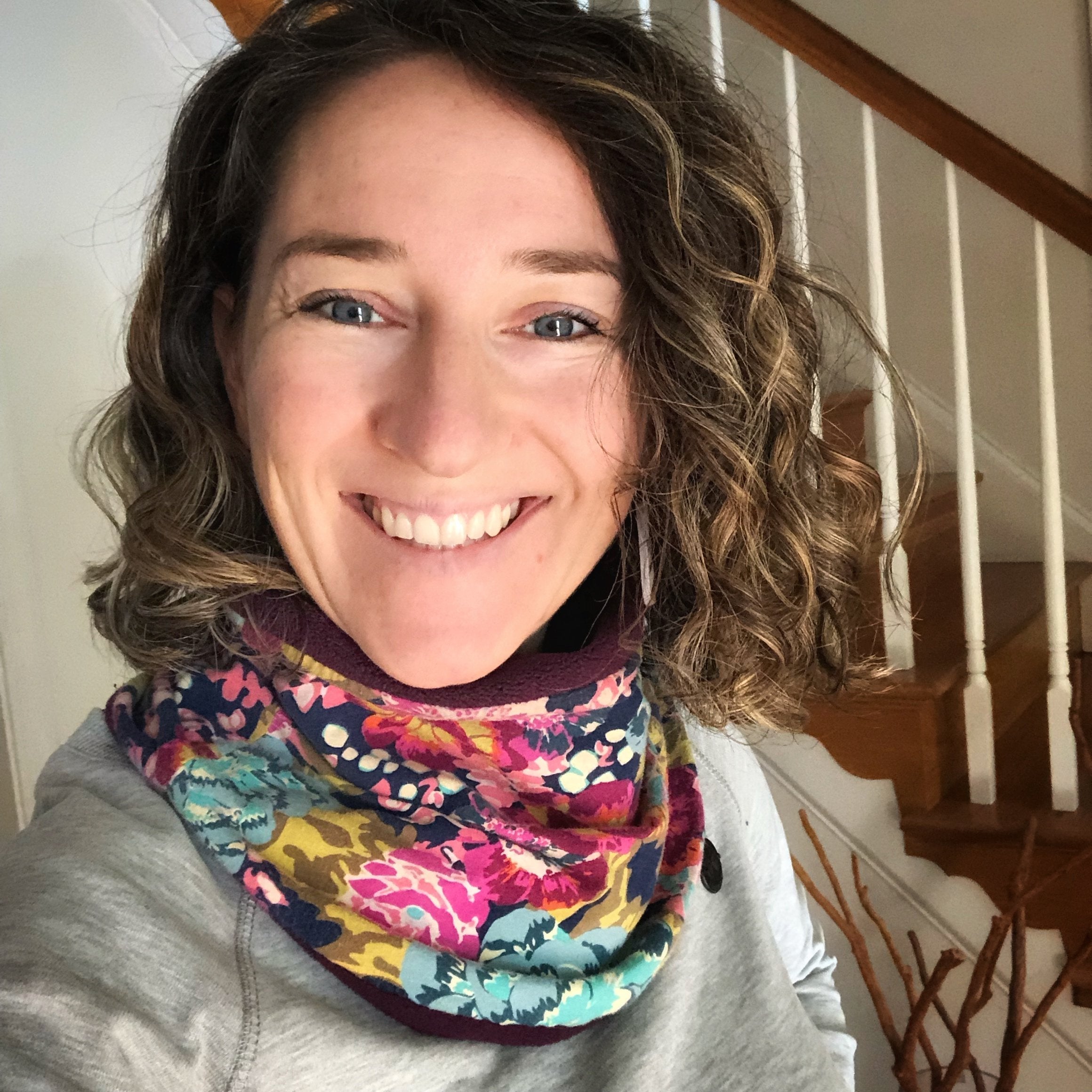 Adult Handmade Neck Warmer Moon