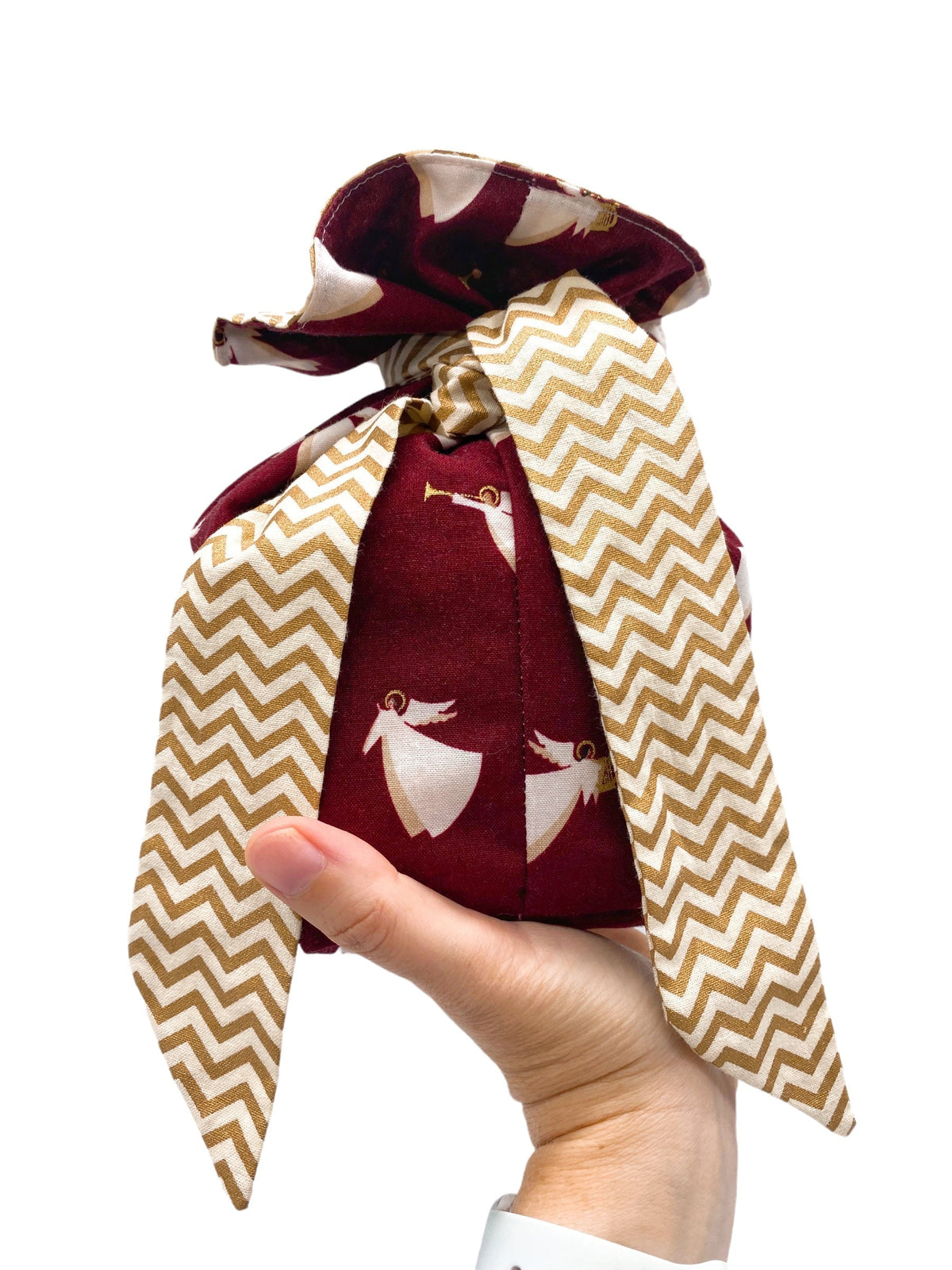 Going All Out Gift Bag - Golden Christmas Trees