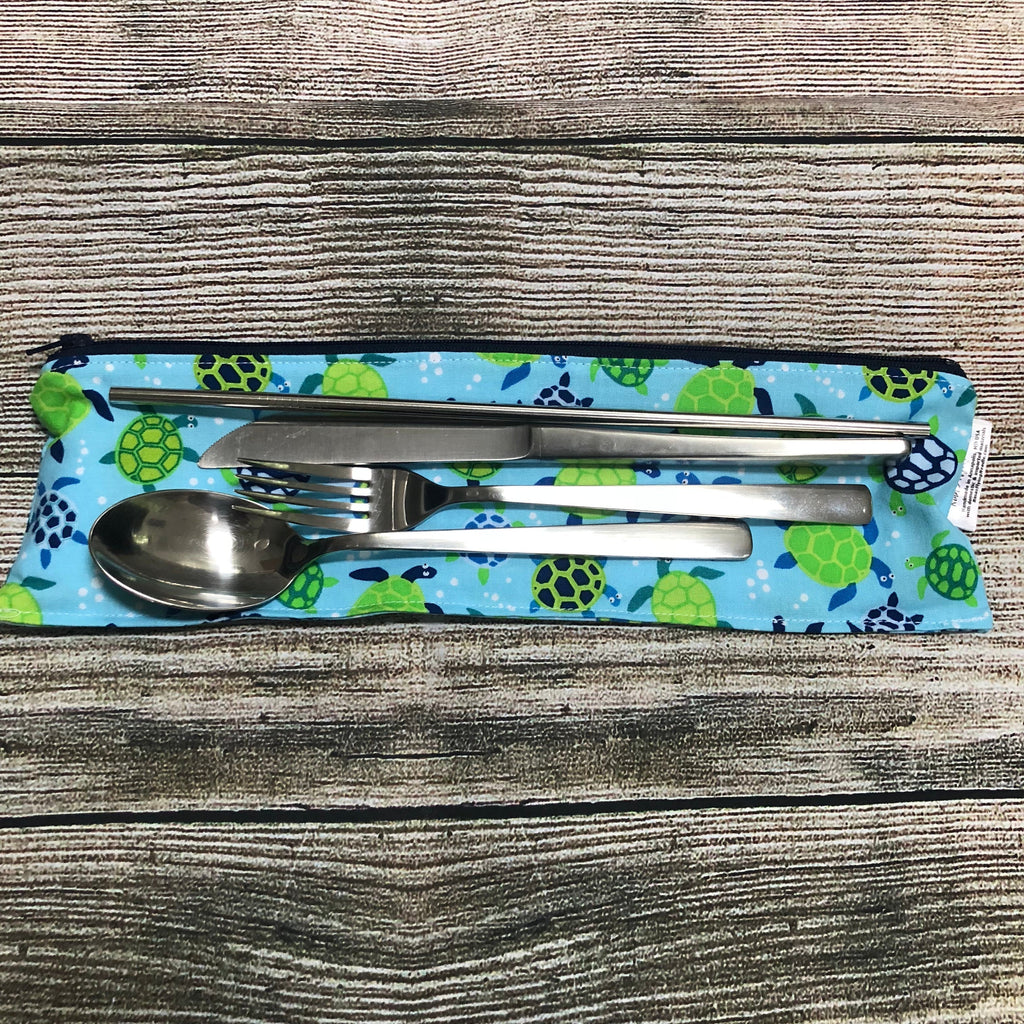 XXL Sized Reusable Straw Stripes Navy