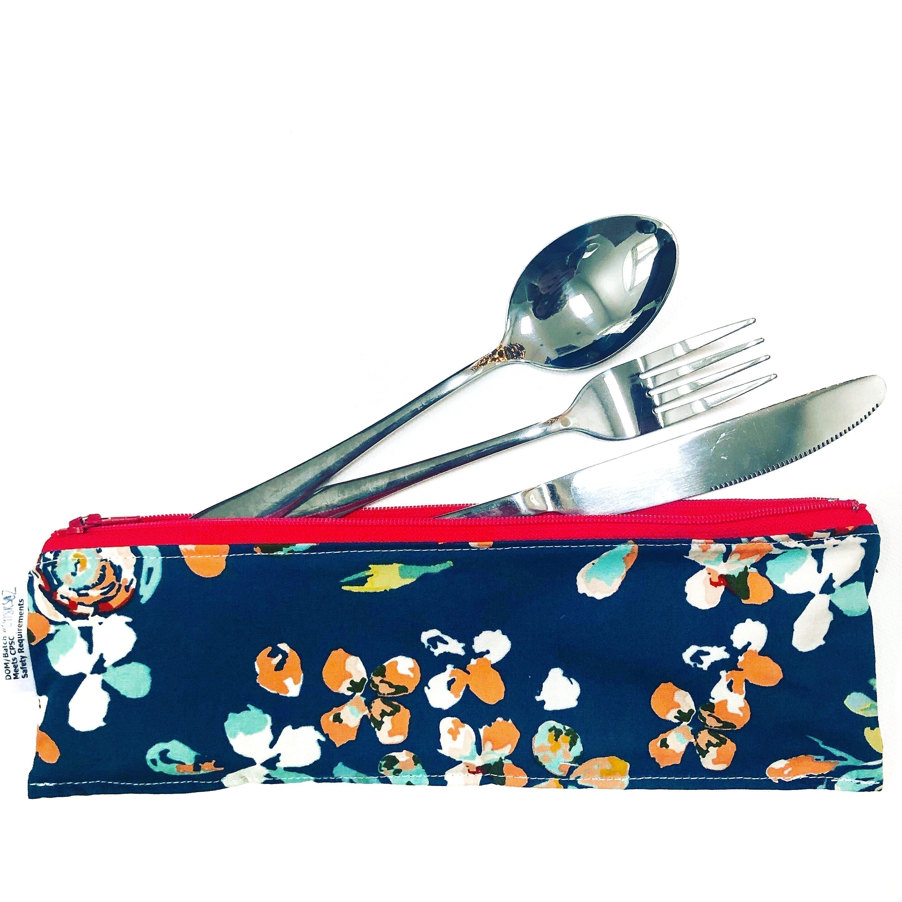 Regular Sized Reusable Straw/Utensil Wet Bag Maryland Icons
