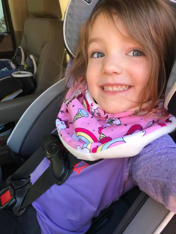 Child's Handmade Neck Warmer Trains