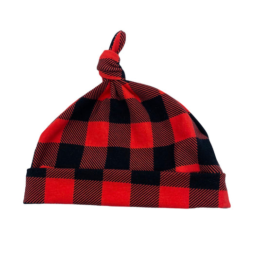 Knot Hat in 3 Months: Plaid