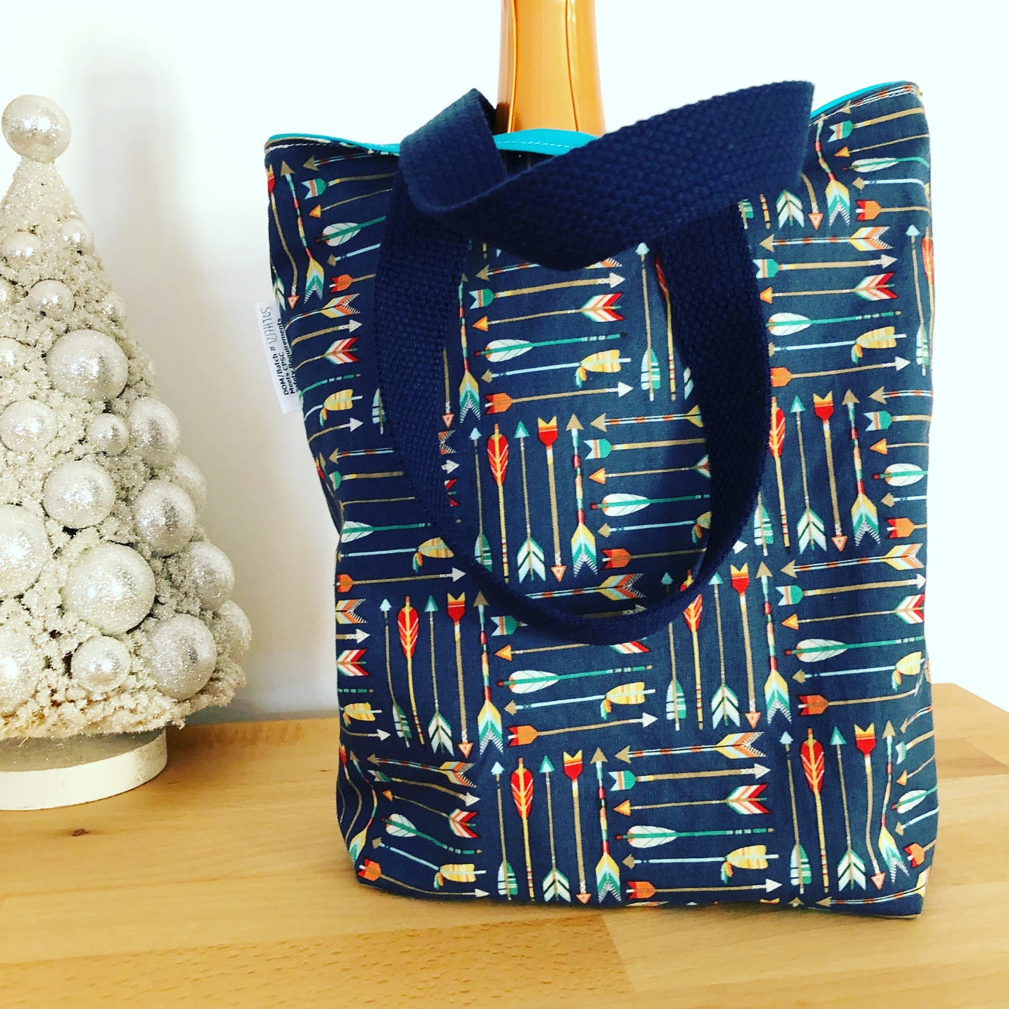Toddler Sized Reversible Tote Fireflies