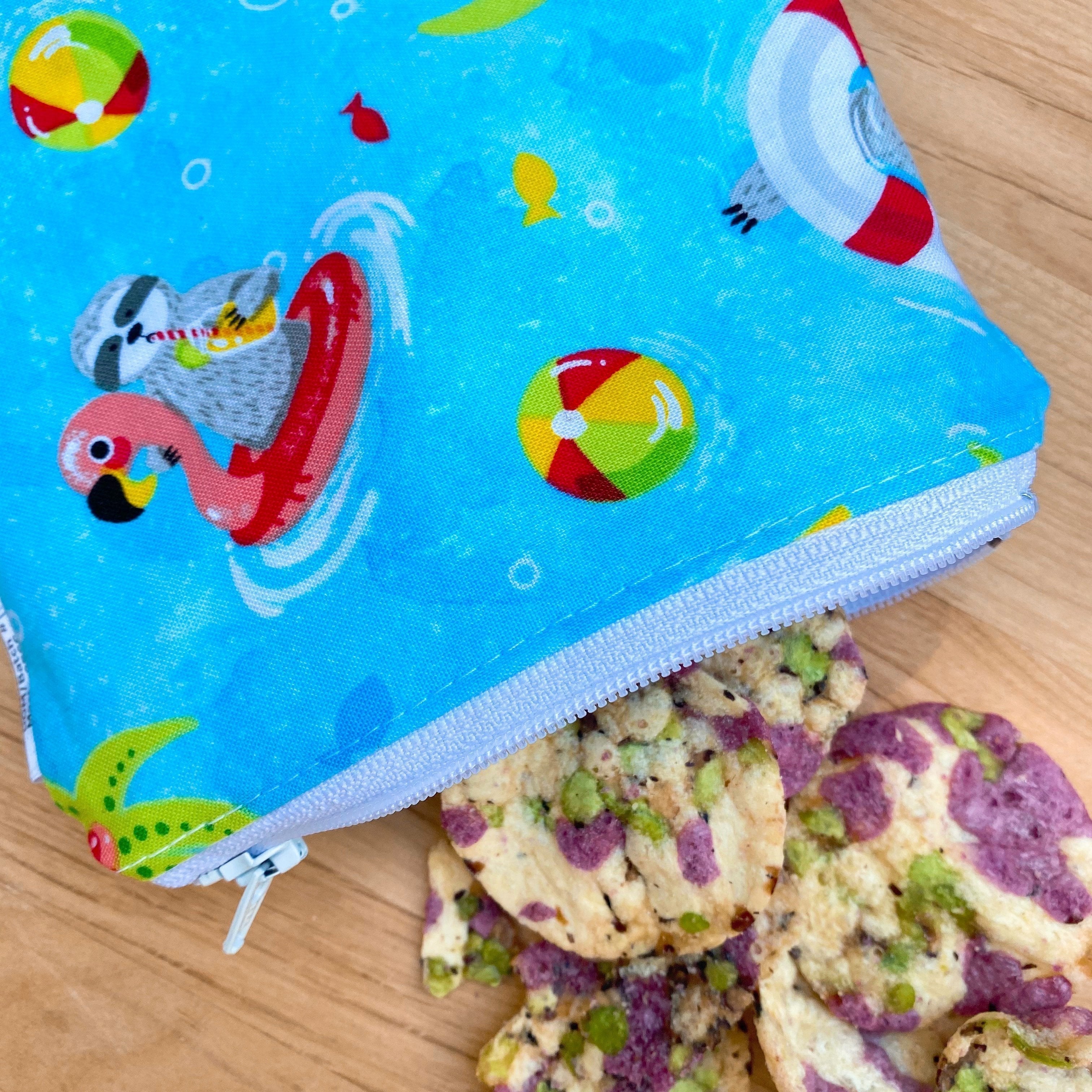 Toddler Sized Reusable Zippered Bag Fruit