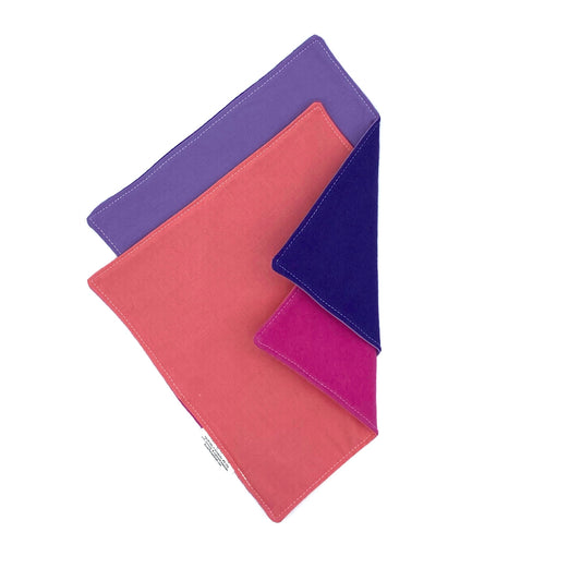Reusable Napkins - Solids - Pink Purple