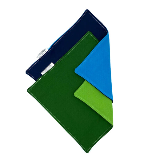 Reusable Napkins - Solids - Blue Green