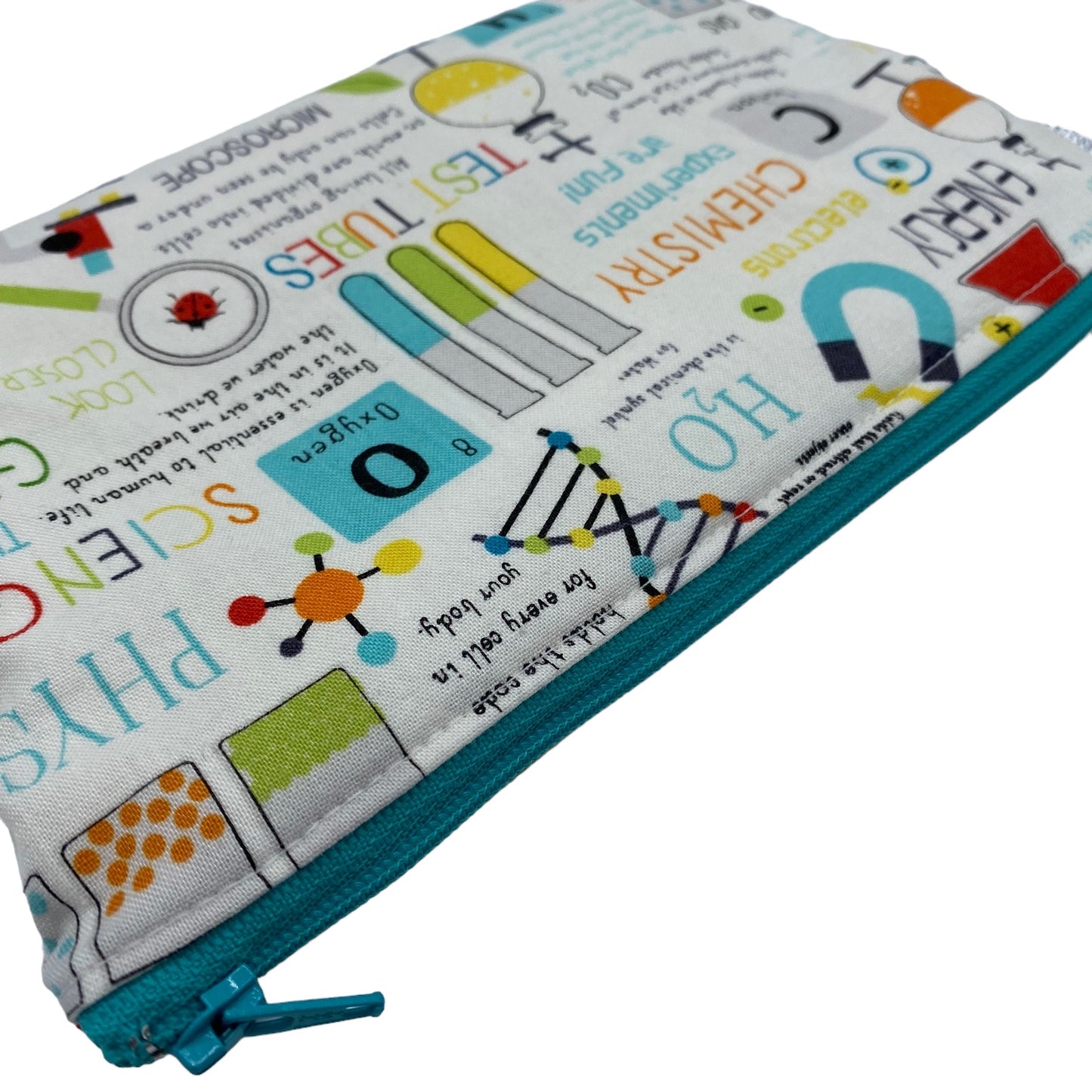 Snack Sized Reusable Zippered Bag Science