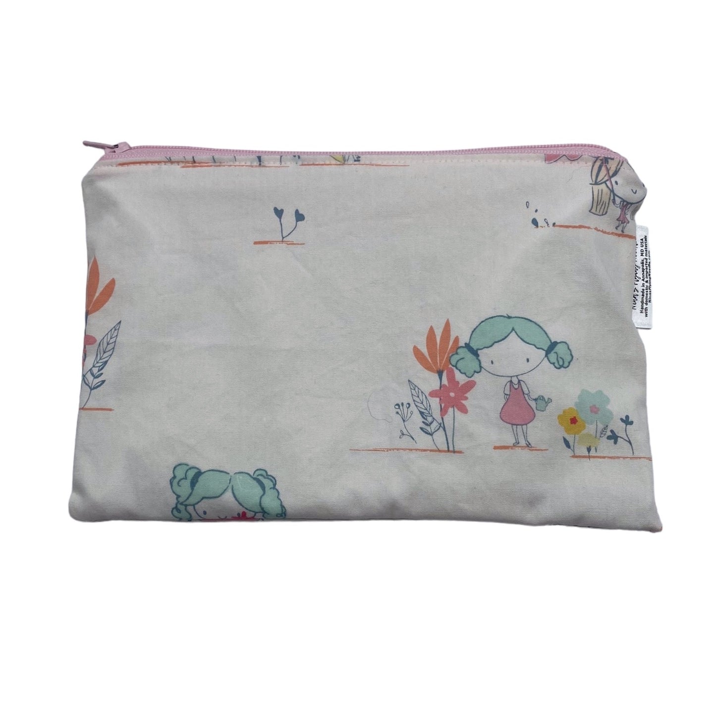 Snack Sized Reusable Zippered Bag Children Playing
