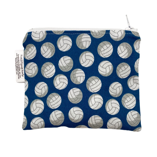 Toddler Sized Reusable Zippered Bag Volleyball
