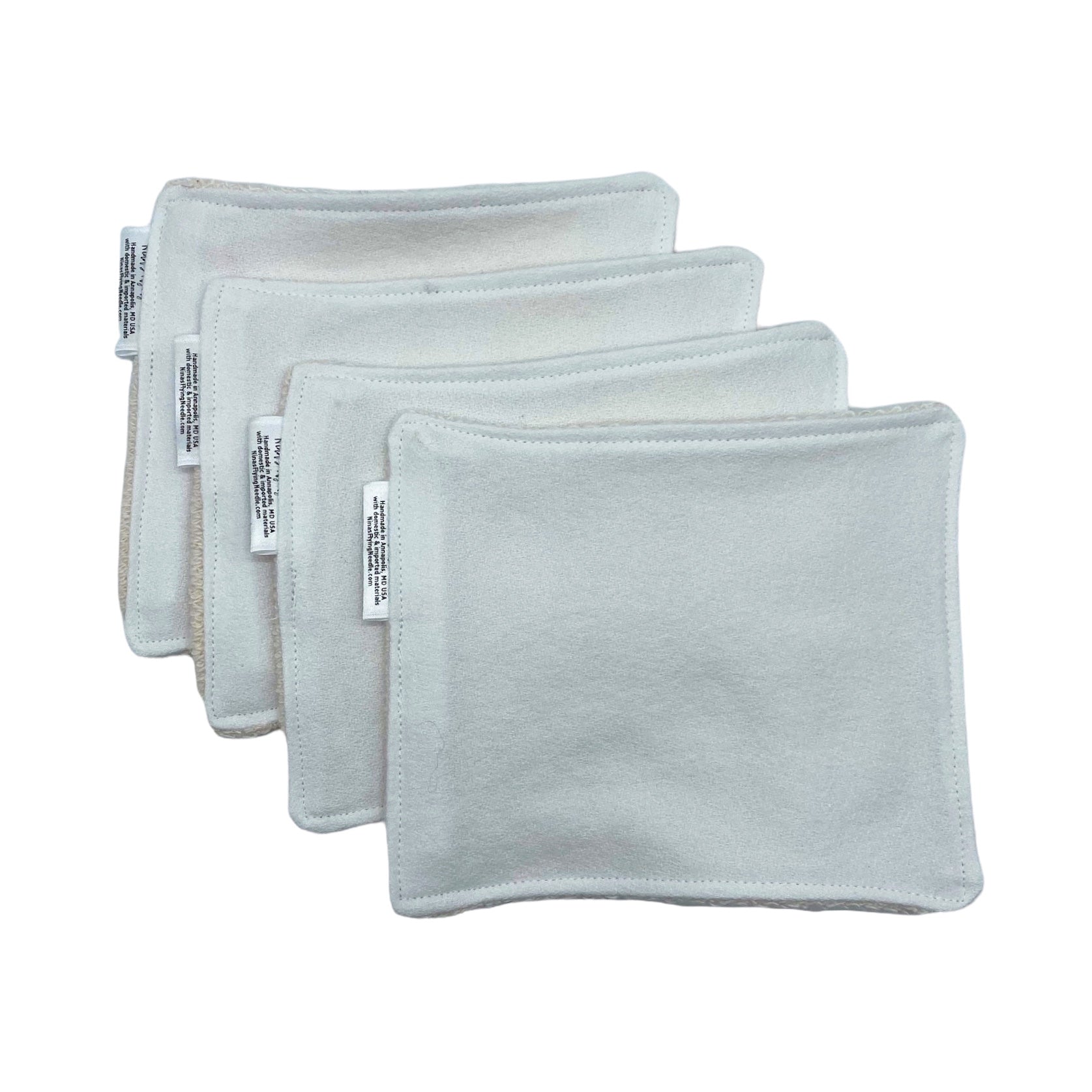 Wash Cloths - Minis - Solid White