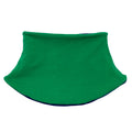 Child's Handmade Neck Warmer Solid Green