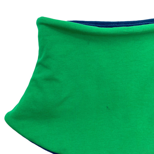 Child's Handmade Neck Warmer Solid Green