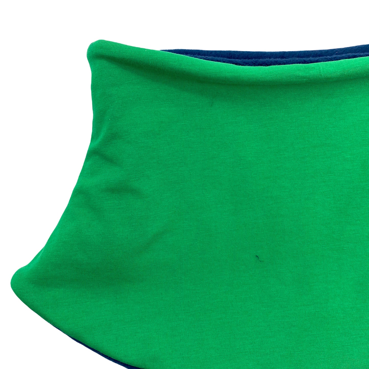 Child's Handmade Neck Warmer Solid Green