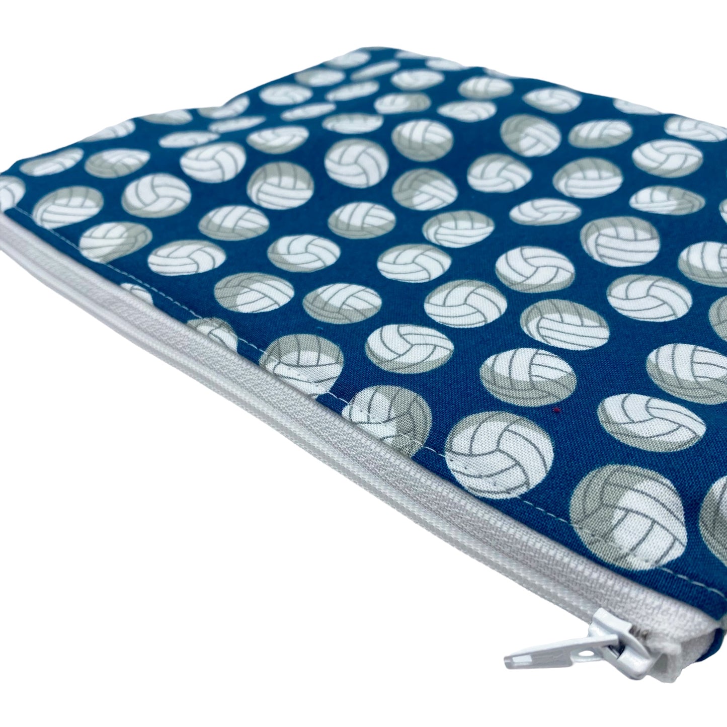 Sandwich Sized Reusable Zippered Bag Volleyballs