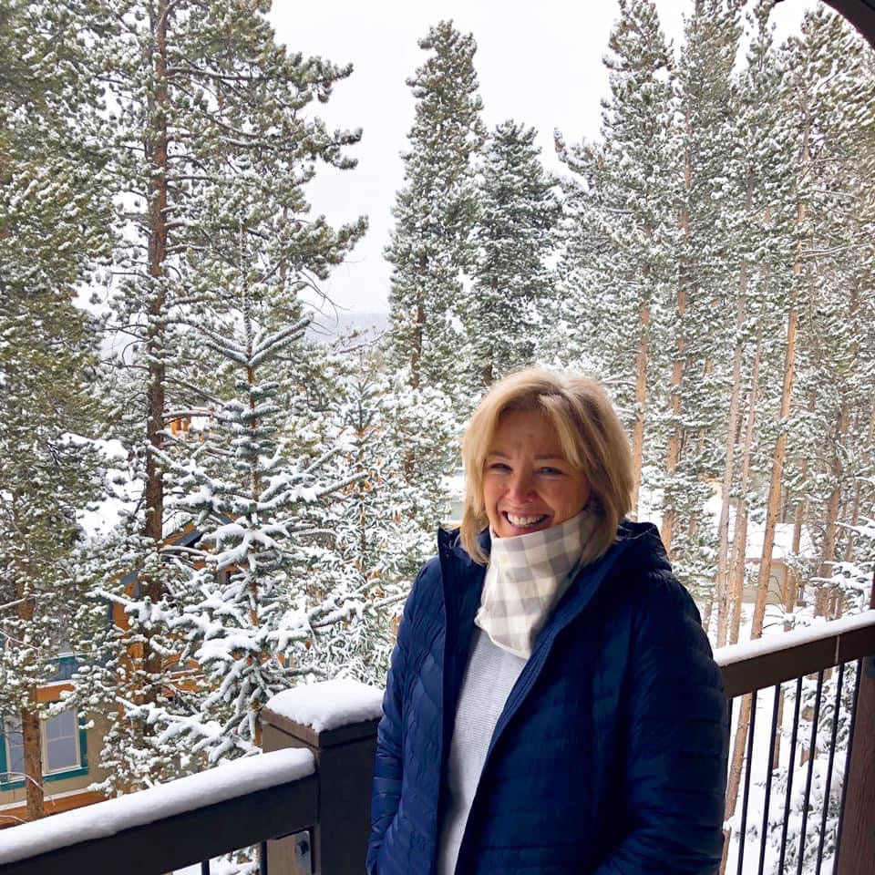 Adult Handmade Neck Warmer Floral Purple