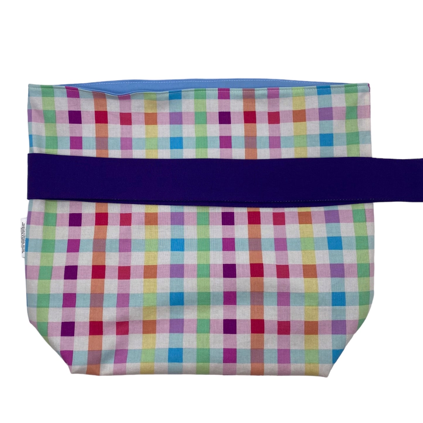 Just Right Gift Bag - Colorful Plaid