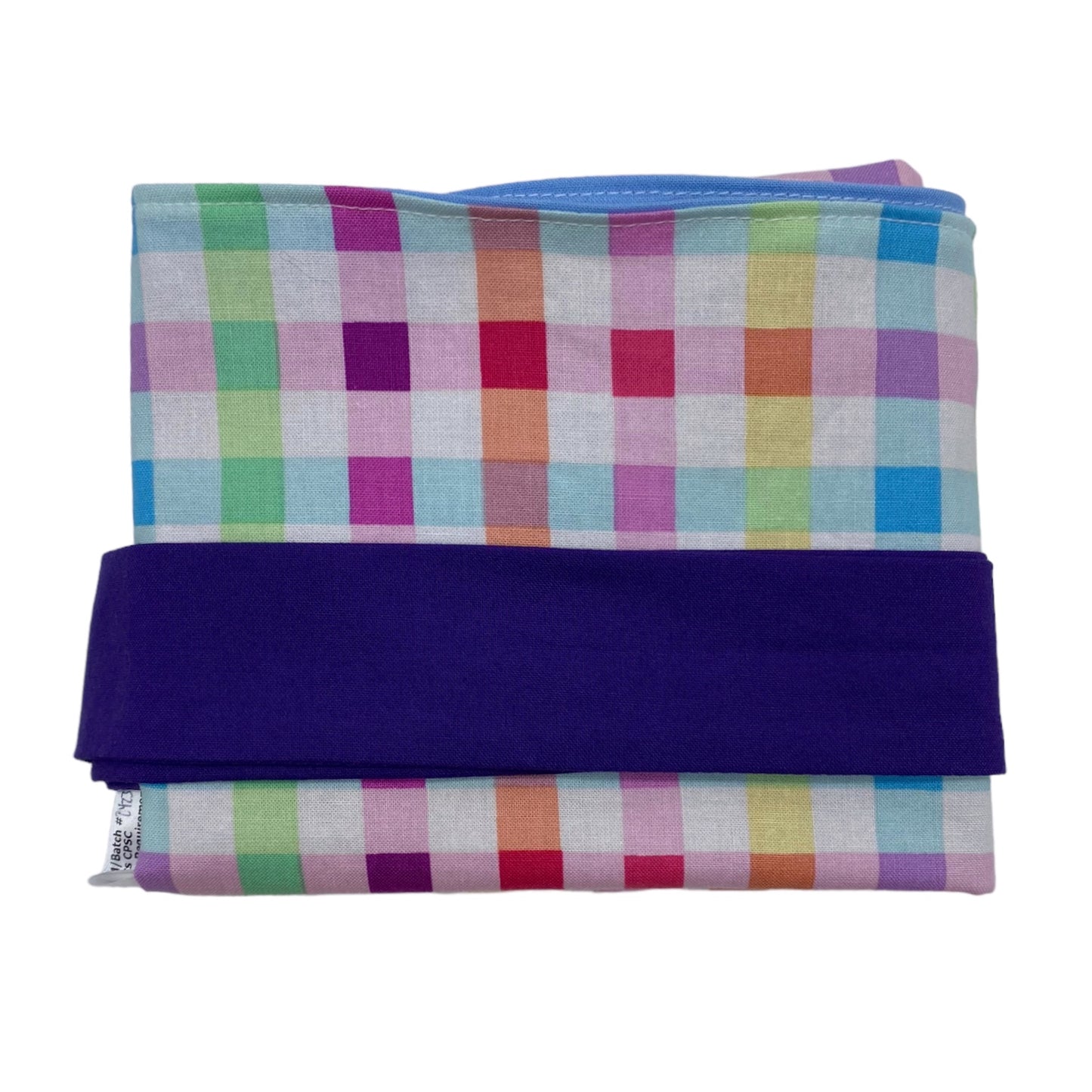 Just Right Gift Bag - Colorful Plaid